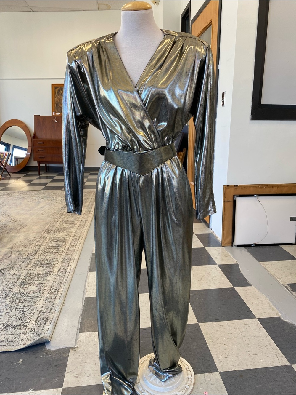 John Walter’s Silver Jumpsuit